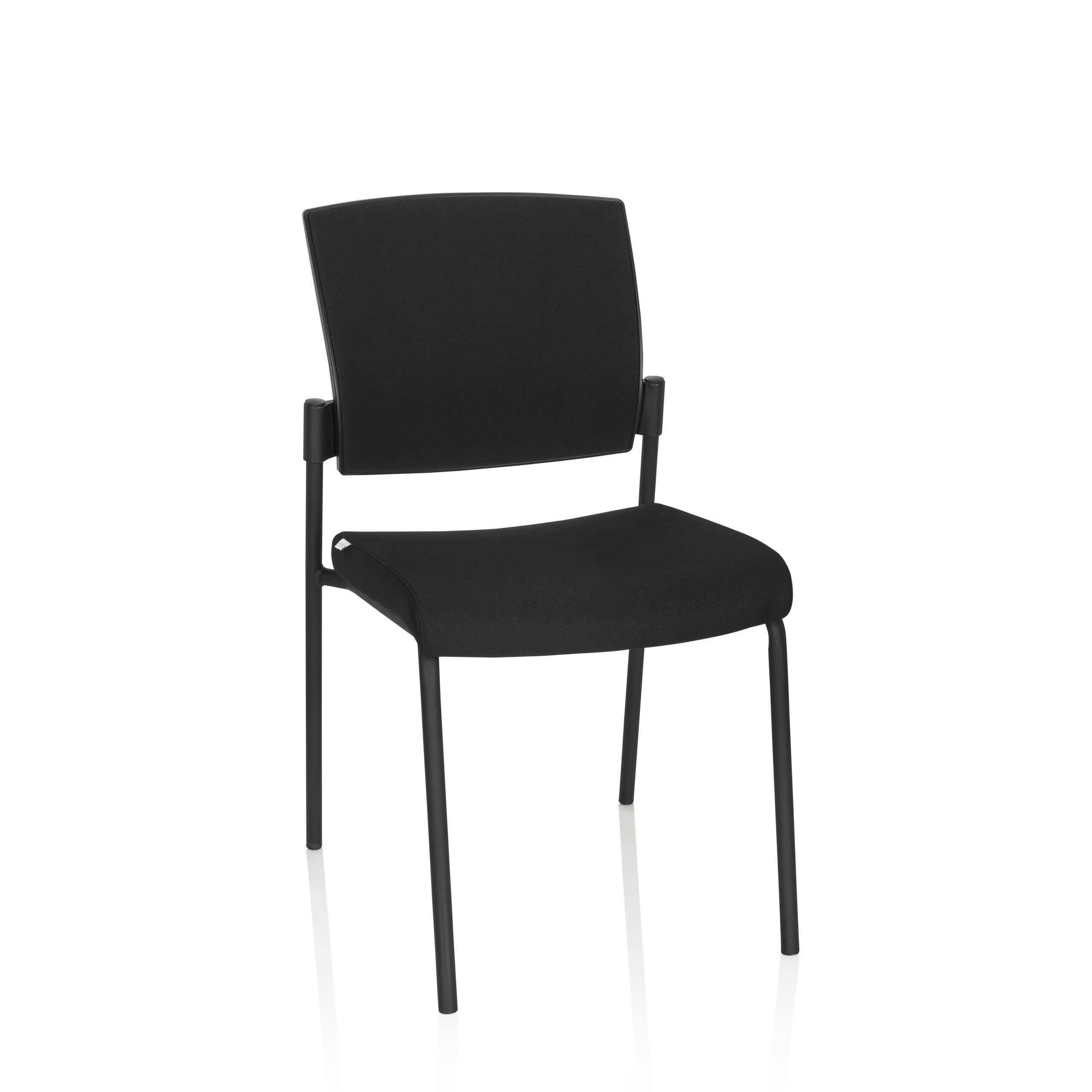 Krzesło czteronożne K9 V PRO Czarny hjh OFFICE