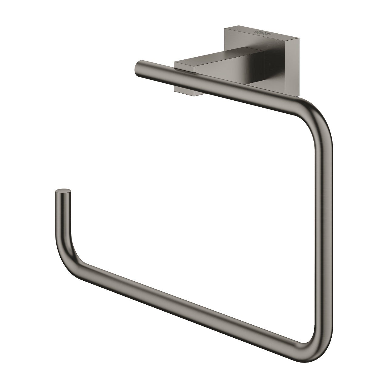 Inel prosop Grohe 40510AL1, Essentials Cube, 190 mm, metal, mat, grafit
