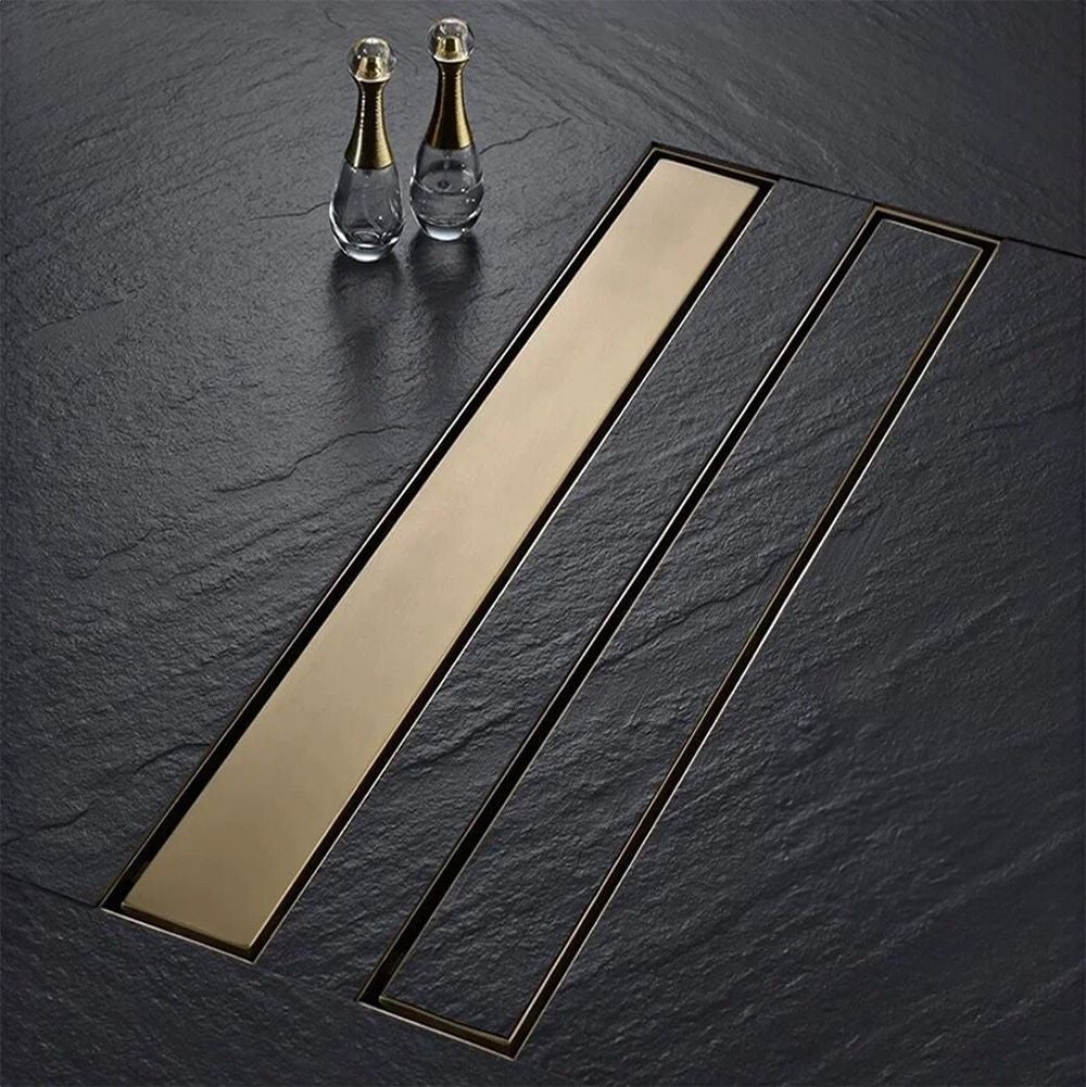 DRENO LINEAR REA NEOX PRO 600 BRUSH GOLD 64X11X6,5CM - 9