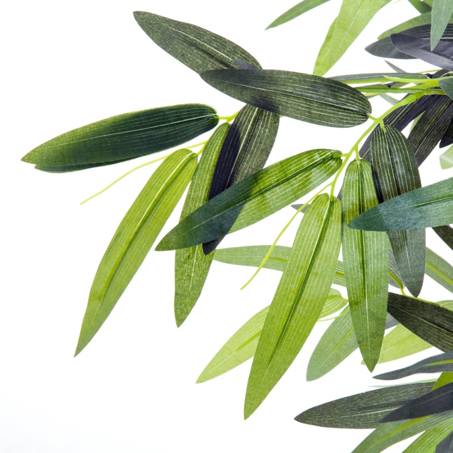 Plante artificielle 180 cm – Bambou réaliste avec pot, décoration intérieure et extérieure, facile d'entretien - 6