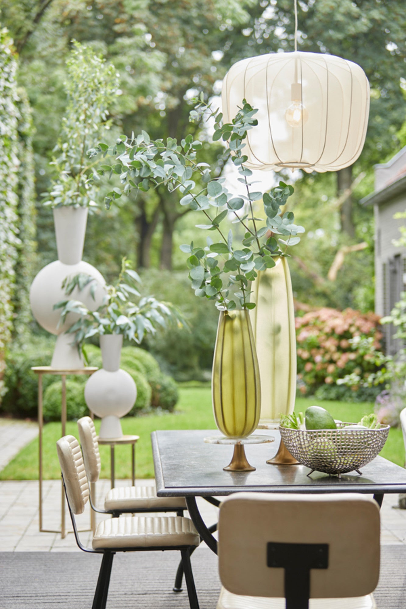 Vaas Deco Kavandu Grigio Chiaro - 38x22x81 cm - 4