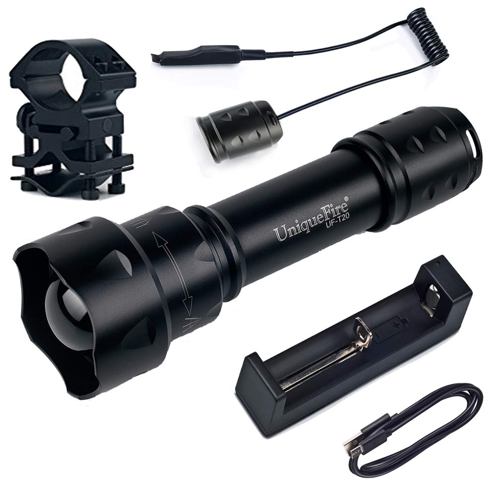 Lampada Zoom IR Fino A 30 Metri Torcia A Infrarossi IR 850/940 Nm Per Visione Notturna - Zoomabile, A LED, VastFire Osram W5w Led