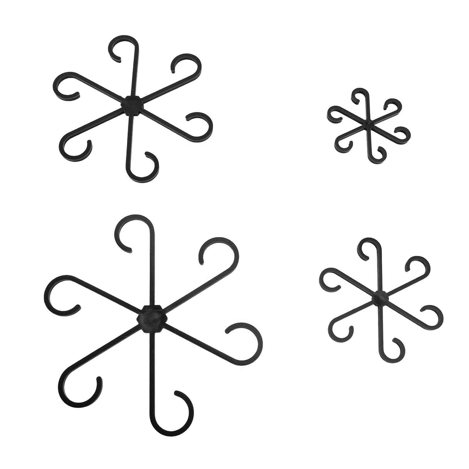 SYEYCW 24 Pièces Supports De Points En Aluminium - 6 Tailles Pour Tricot, Crochet, Couvertures Et Projets Créatifs