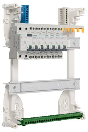 Tableau électrique pré-équipé pré-câblé 2 rangées - ABB