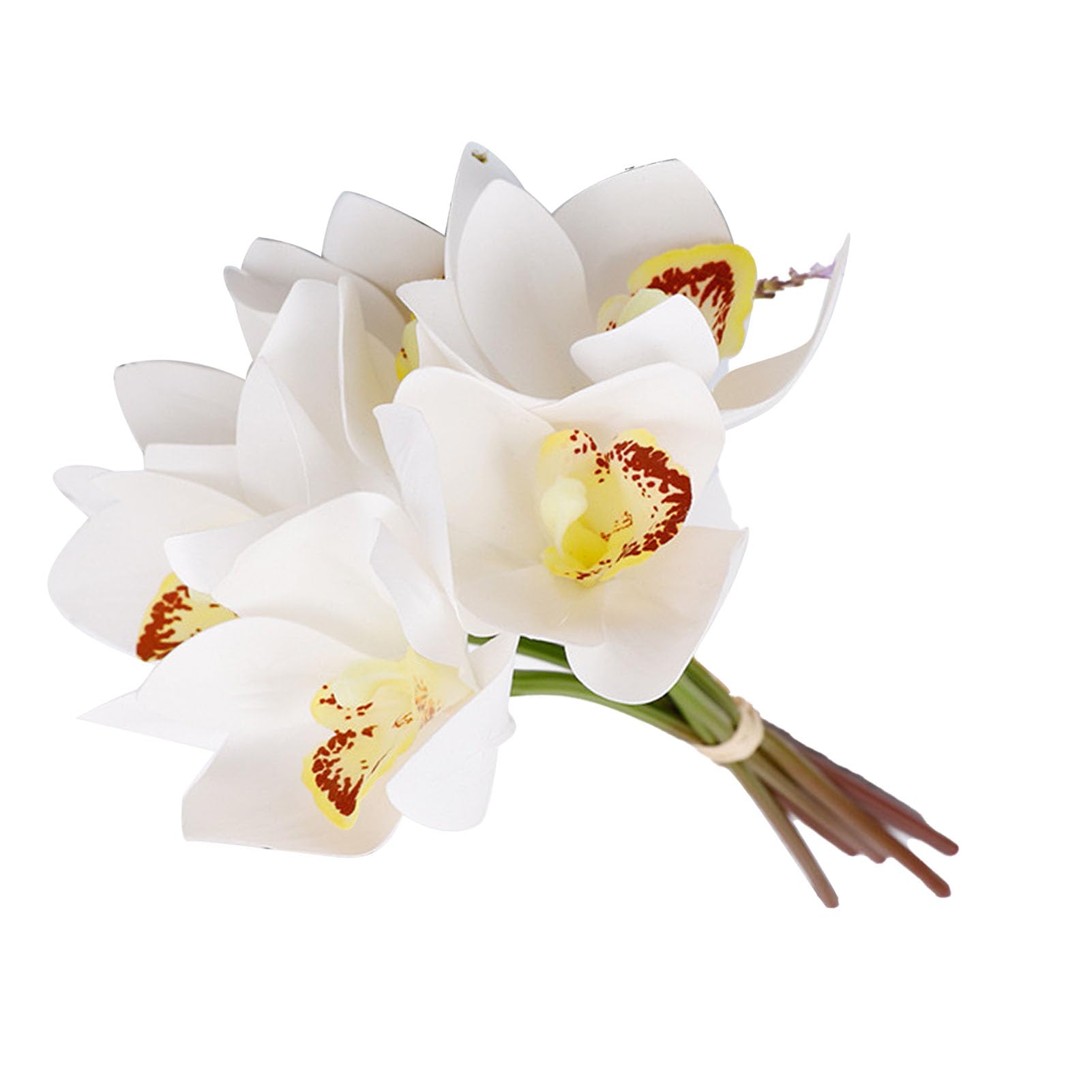 4 Racimos De Decoraciones Artificiales De Otoño, Hojas De