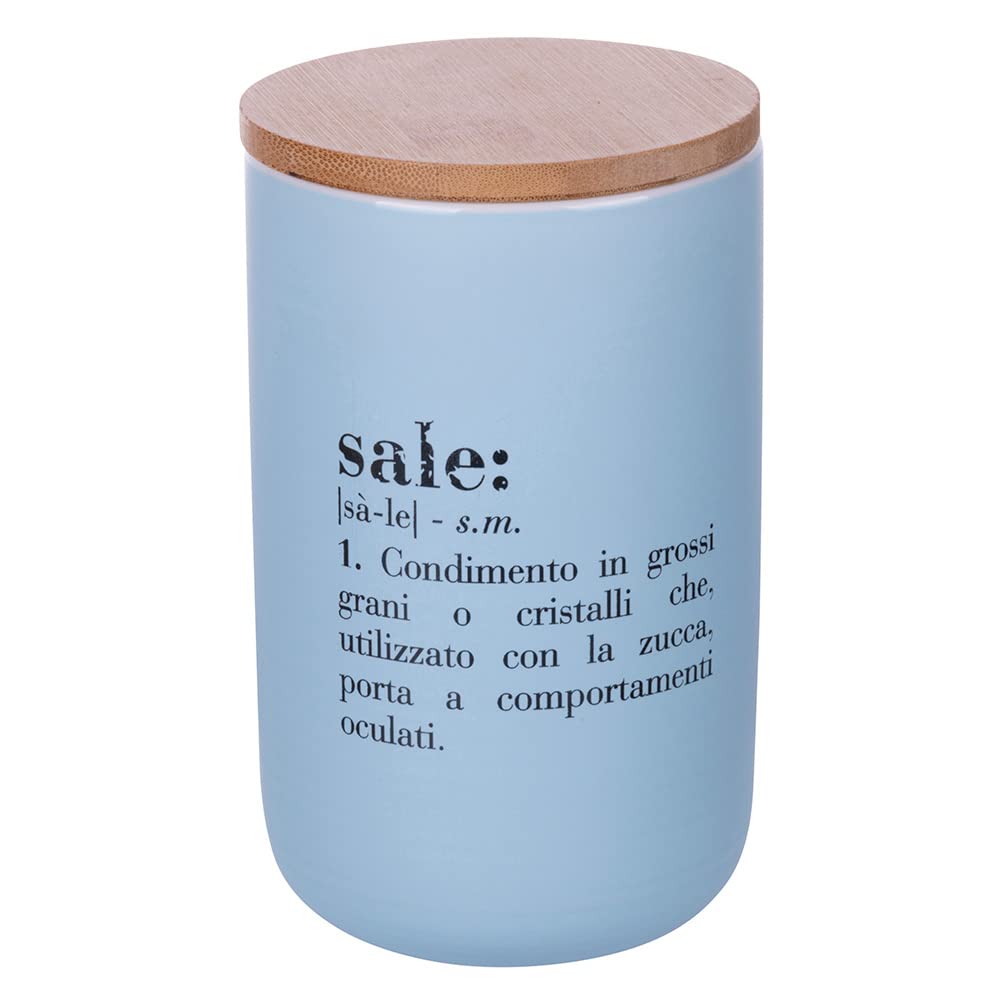 Villa D'Este Home Tivoli Pot à Café 750 Ml Céramique Avec Couvercle Bambou - Design Élégant Et Naturel