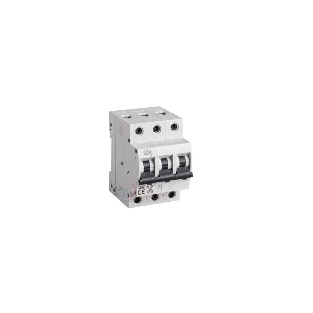 Disjoncteur Schneider Triphasé 3P 6A Courbe C – Neuf En Emballage D'origine – 10KA