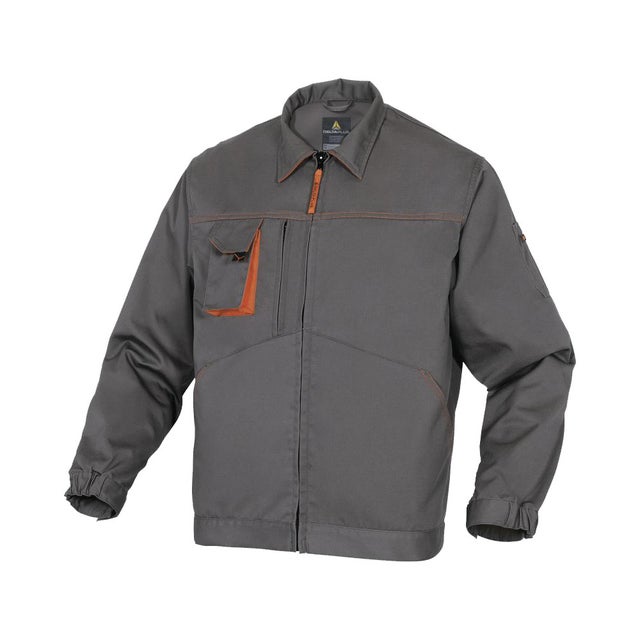 Veste de travail DELTA PLUS MACH2 gris orange T2XL fermeture zip