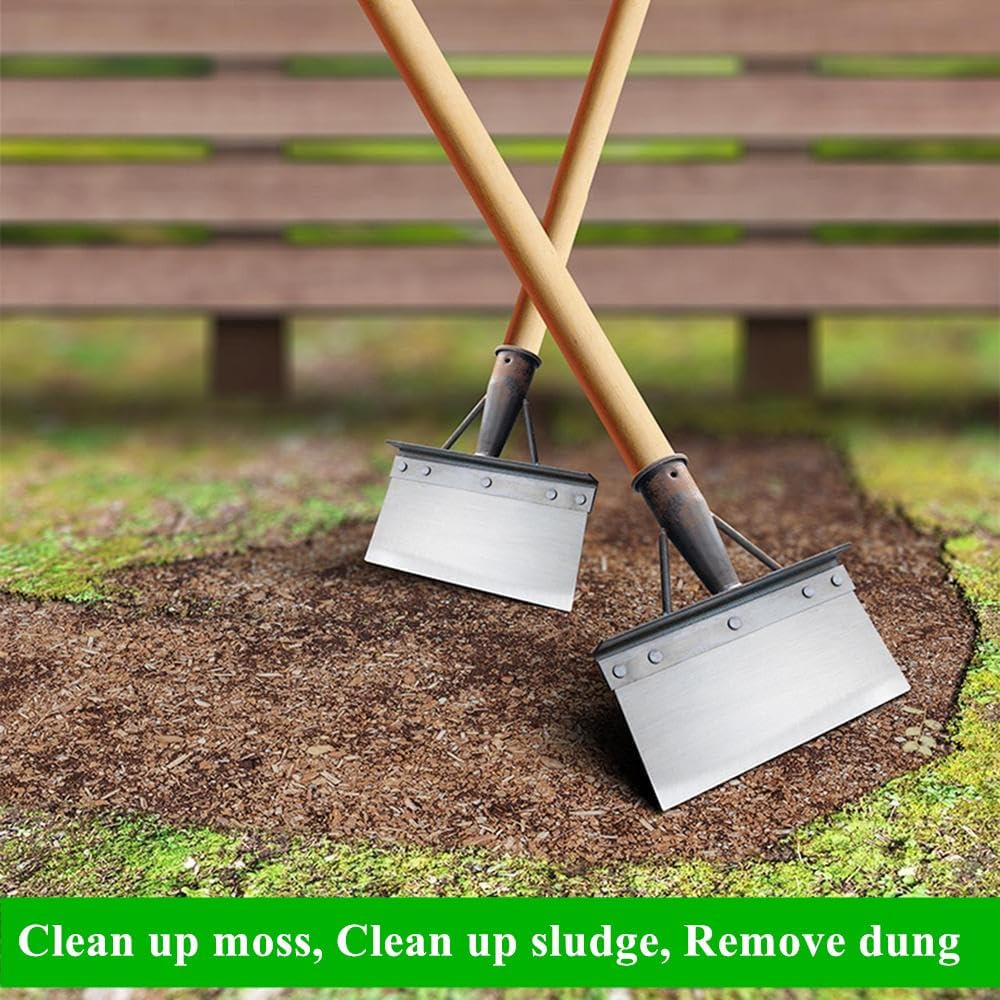 Pelle Jardinage, Pelle de Nettoyage Multifonctionnelle, Outillage de Jardin, Outil de Désherbage, Pelle de Jardin pour Les Mauvaises Herbes - 5