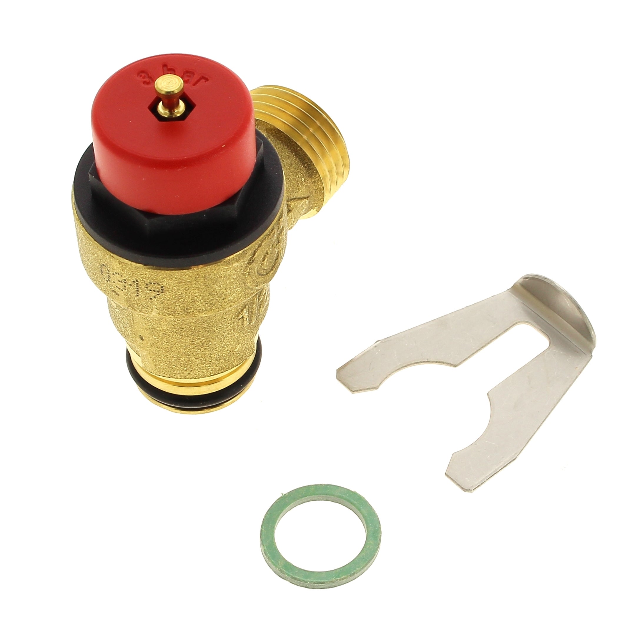 Soupape De Sécurité Réglable OFFICINE RIGAMONDI 0.5-16 Bar – Sortie Convoyée, 3/4'' Pour Vapeur/eau, Neuve