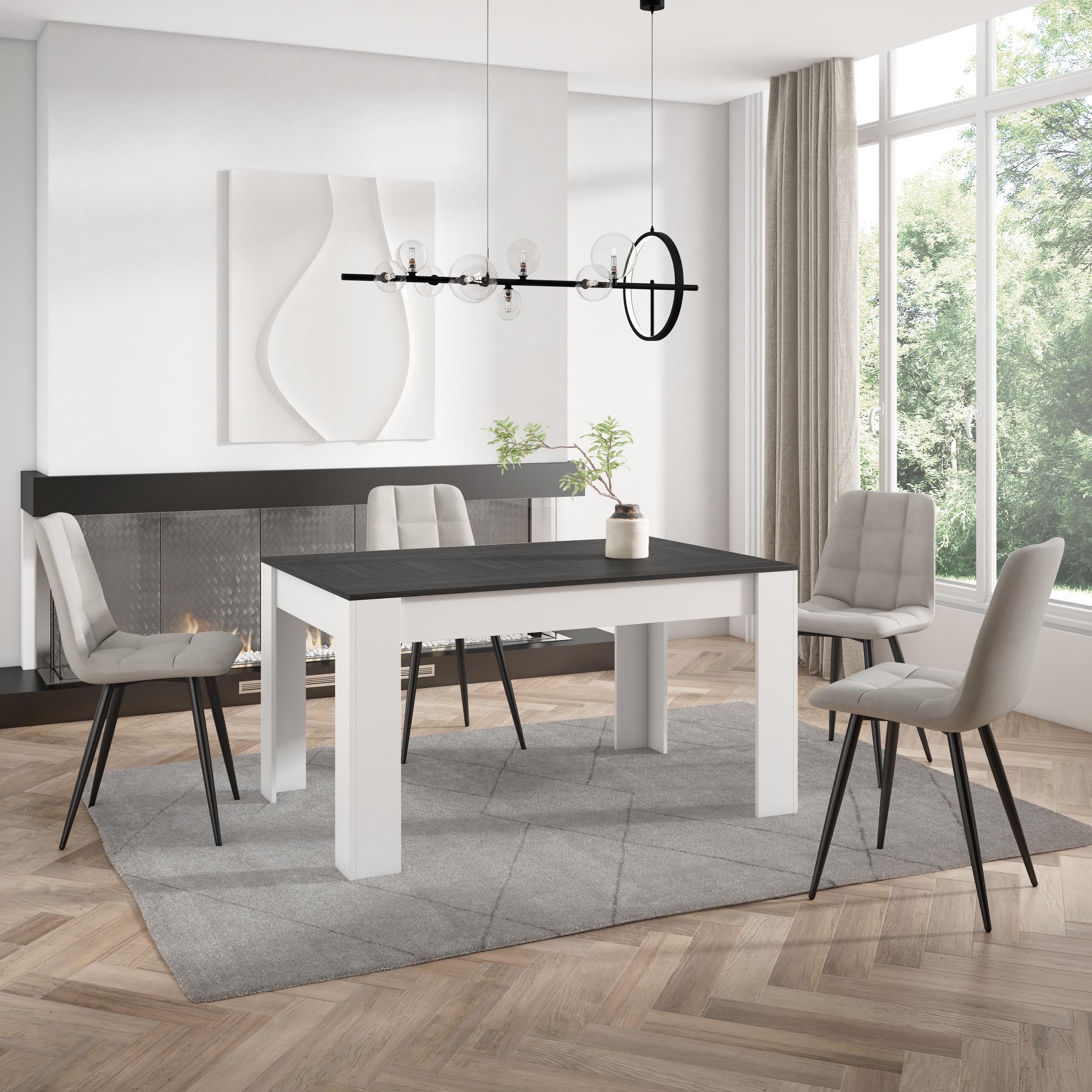 Ensemble table et bancs de jardin 4 personnes vert Ribola