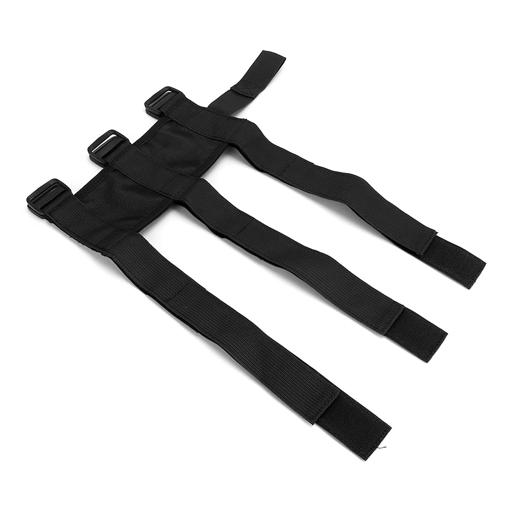 Restrap Cinghia di Fissaggio - Fast Straps 45cm - Paio - nero