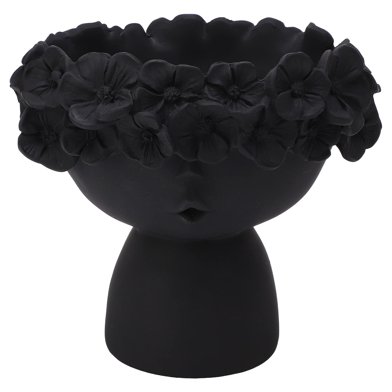 Vaso Da Fiori A Forma Di Faccia In Ceramica, Per Piante Grasse Decorazione Moderna Per Interni Ed 882897
