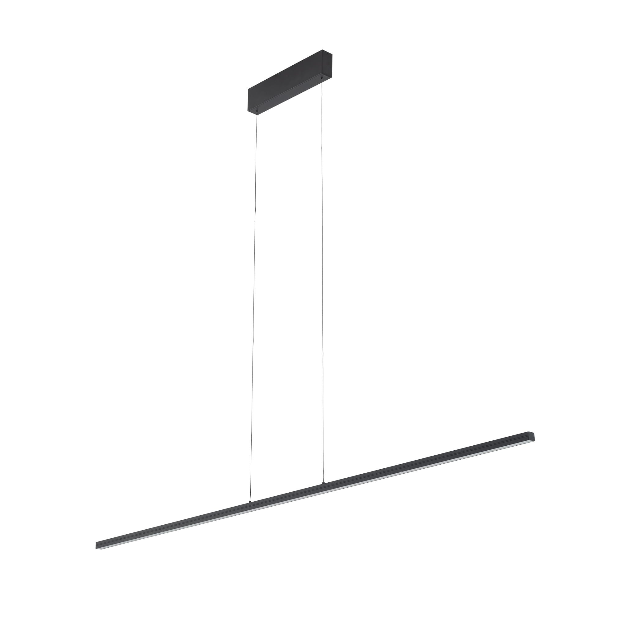 Lampa wisząca Bar czarna LED 21W 3000K 1000lm wym: 160 x 120 x 3 cm aluminium Nowodvorski Lighting