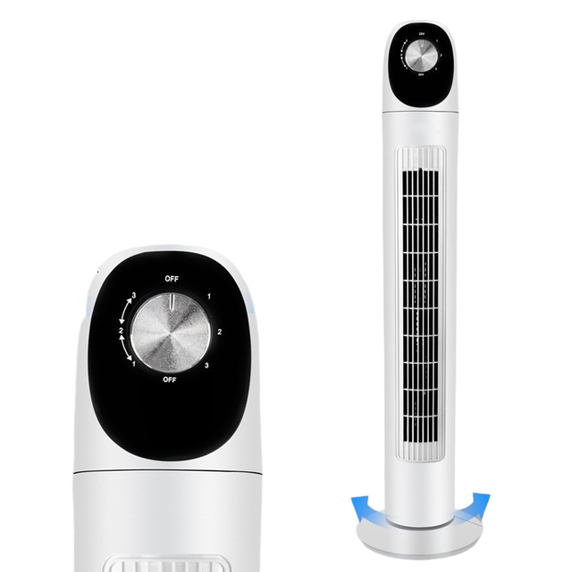 Ventilateur colonne, ventilateur sur pied connecté, ventilateur pour chambre,mobile,Refroidisseur d'air