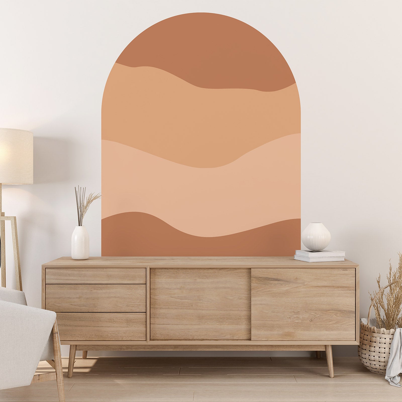 Stickers Arche - Design - Adhésif MAT - Largeur 40 x Hauteur 65 cm - 2
