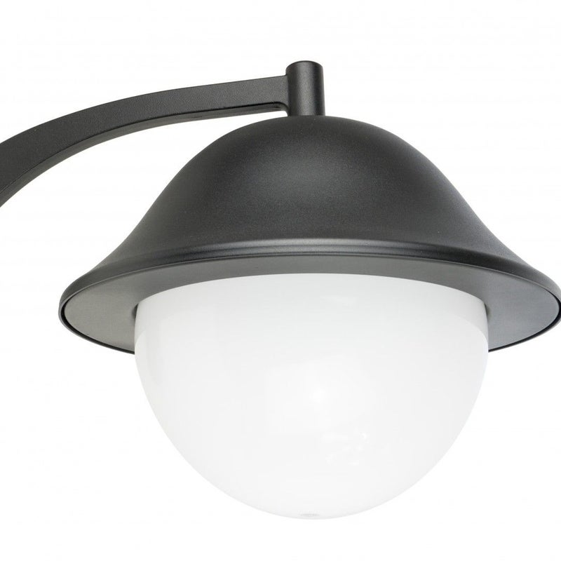 Latarnia ogrodowa Prince czarna 2xE27x60W IP43 wym: 310 x 114 x 35 cm aluminium SU-MA