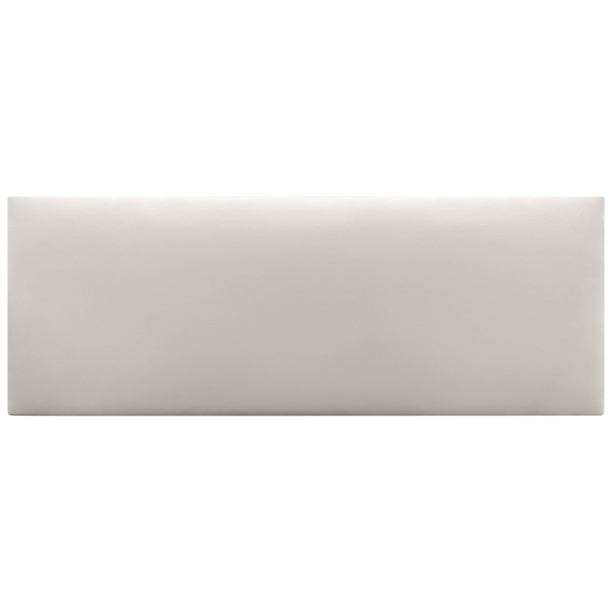DHOME Cabecero de Polipiel Liso cabeceros Cabezal tapizado Cama (Polipiel Blanco Hueso, 160cm (Camas 120/135/140)) - 3
