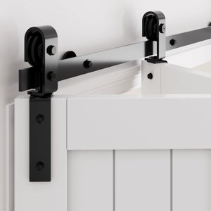 Kit De Noyau De Roue Pour Porte Coulissante - En Nylon Et Plastique, Pour Installation DIY