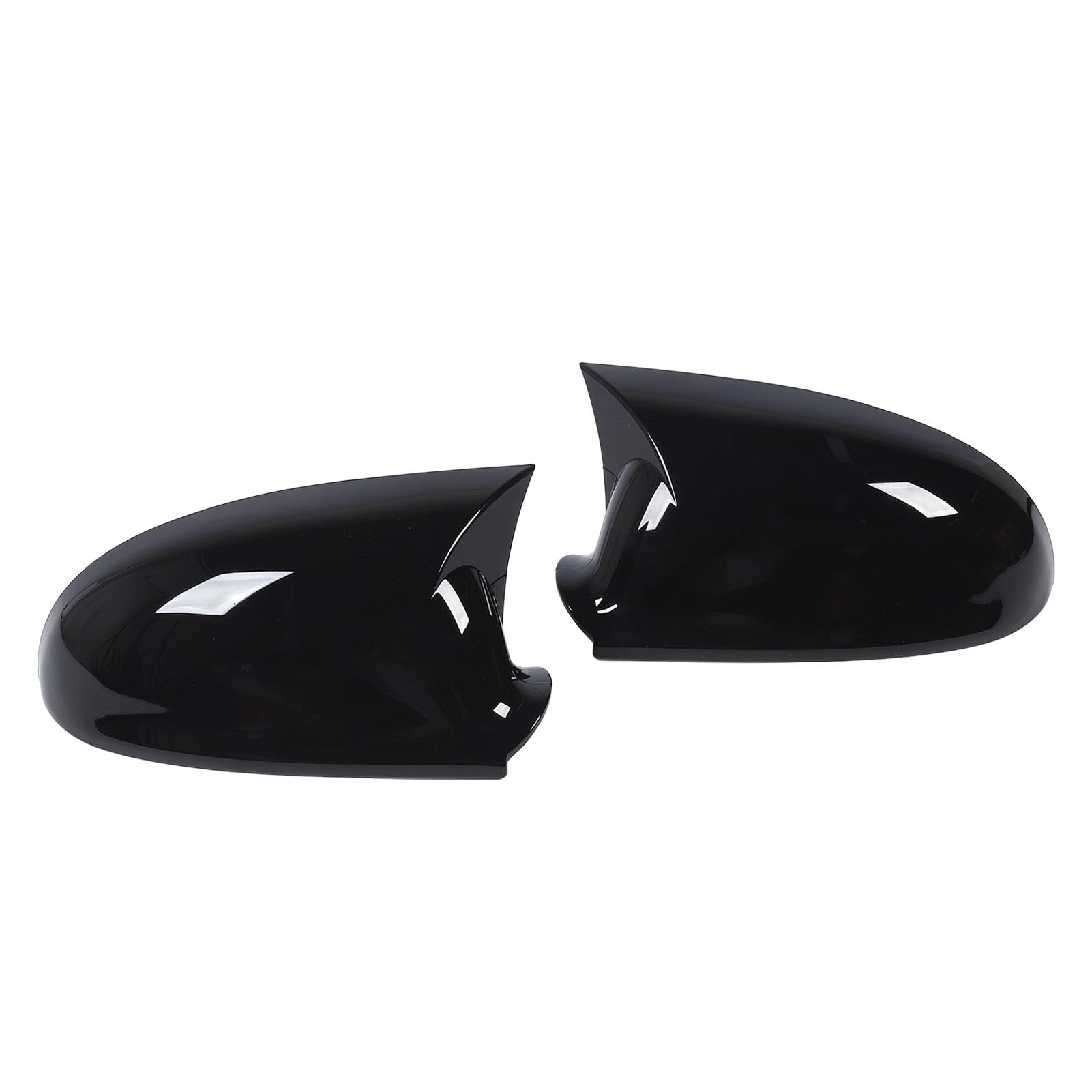 1 paio di copri specchietto retrovisore 1K0857538, nero lucido, look sportivo, copri specchietto retrovisore laterale per MK5 dal 2003 al 2009 - 2