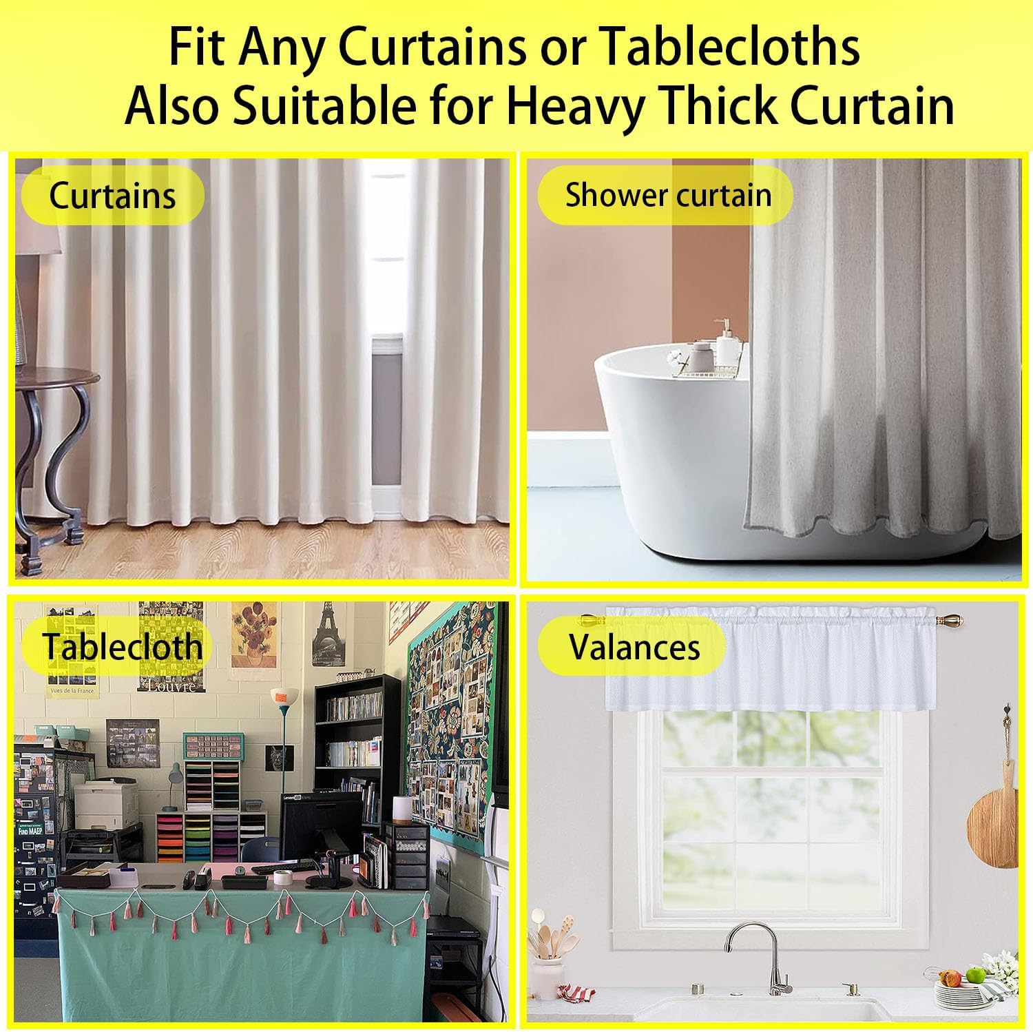 100 g de para cortinas, 5 cinta plomo, pesos plomo para cortinas diferentes gramajes, para cortinas, cortinas ducha, manteles alfombras (20 g/m). - 3