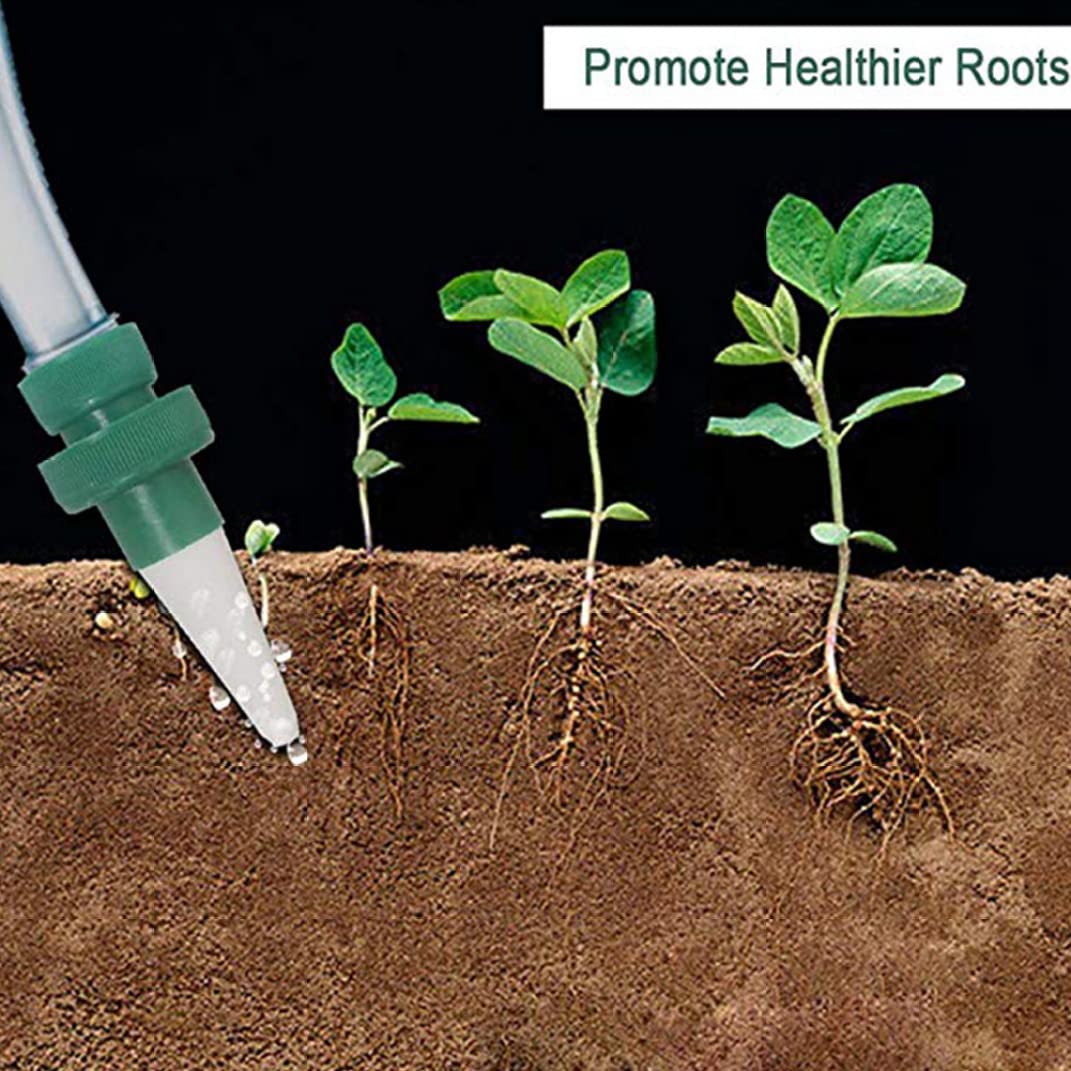 Pointes arrosage automatiques 12 pièces système de piquets d'arrosage céramique pour fleurs et irrigation goutte à goutte - 2