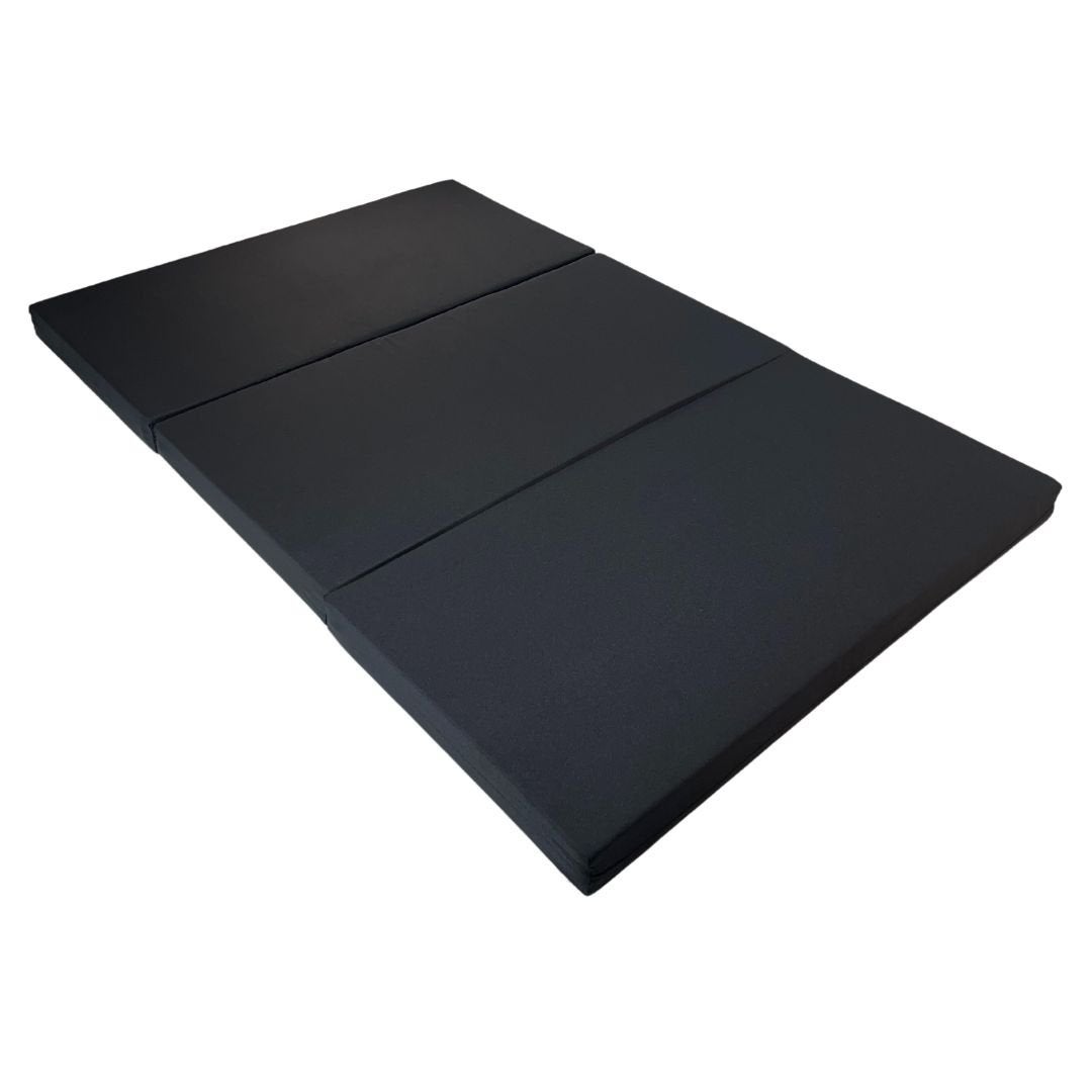 Colchón para peugeot partner - 8cm de grosor con hr 30kg/m3 y 3cm de viscoelástica - negro