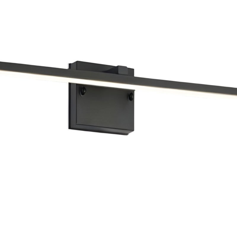 Kinkiet Lowell czarny LED 9W 4000K 720lm nad lustro wym: 5,5 x 60 x 10 cm tworzywo sztuczne IP44 Reality