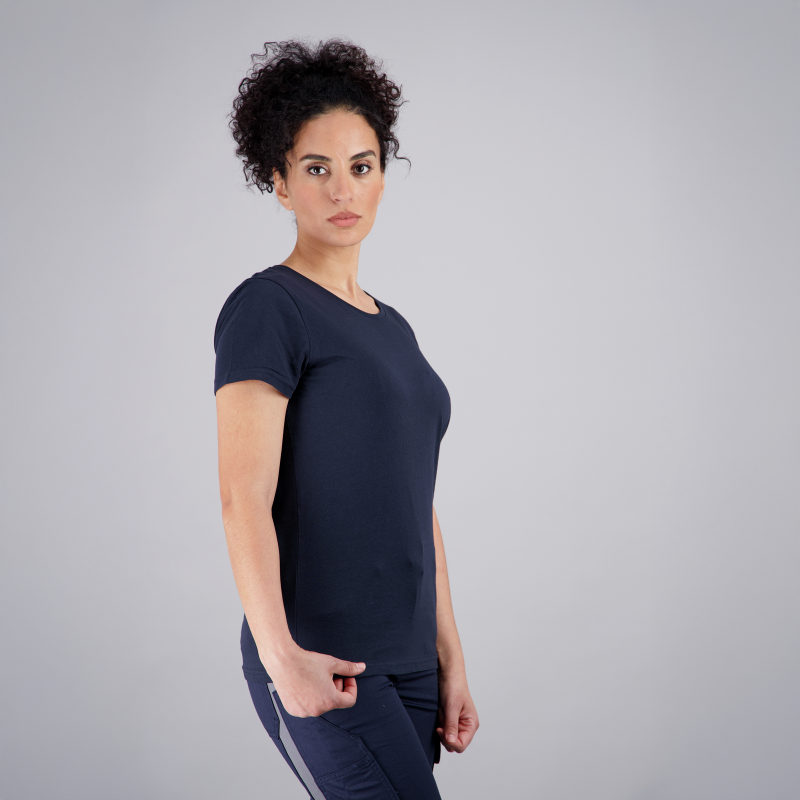 Tee-shirt de travail femme Job+ bleu marine Würth MODYF - 5