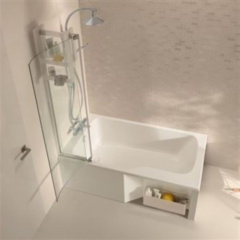 Baignoire bain douche JACOB DELAFON Malice, version gauche Blanc brillant 170 x 90 - 3