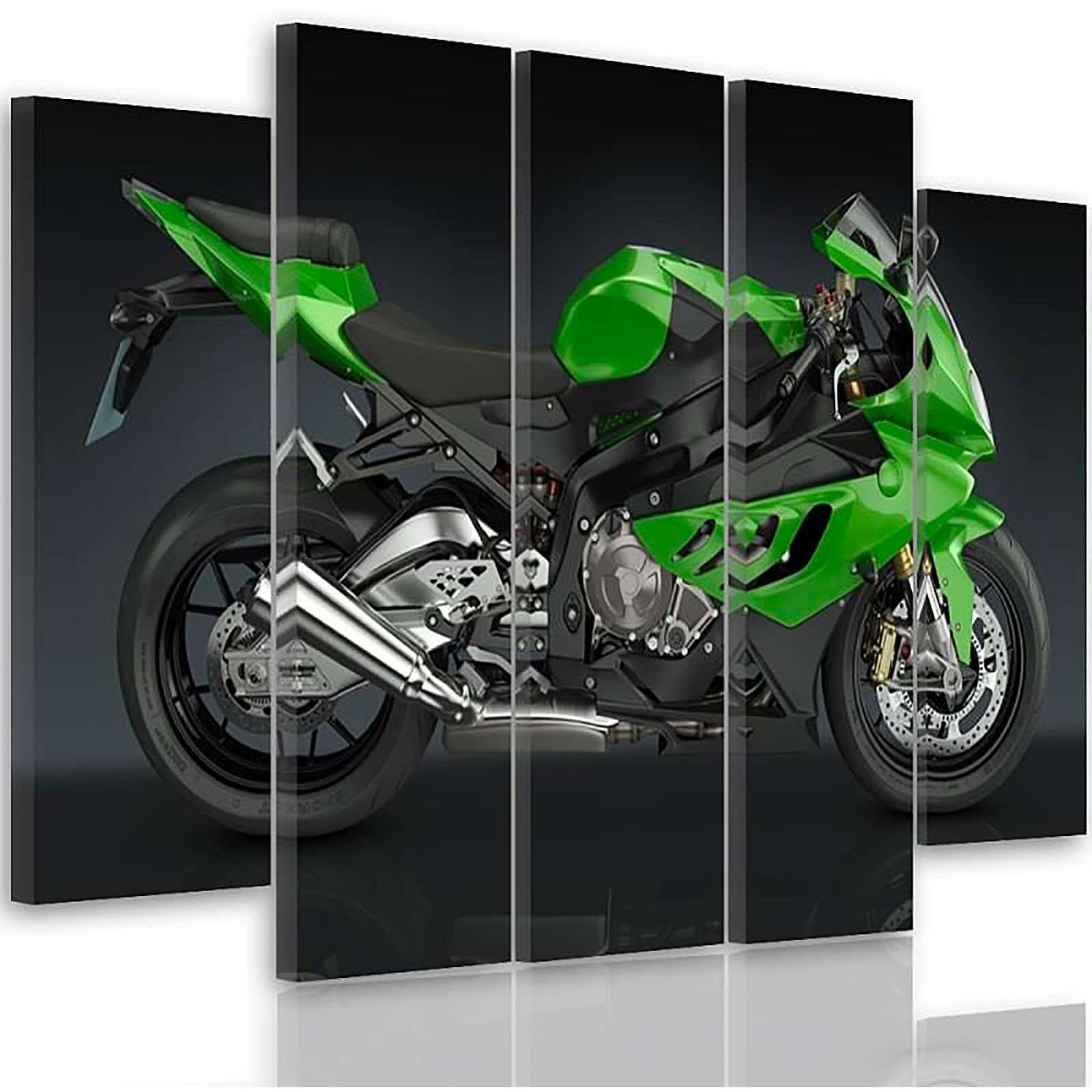 Tableau une moto de sport - 300 x 140 cm - 2