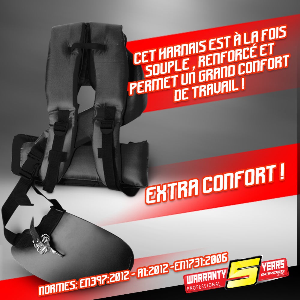 Kit protection visage + harnais universel - 3