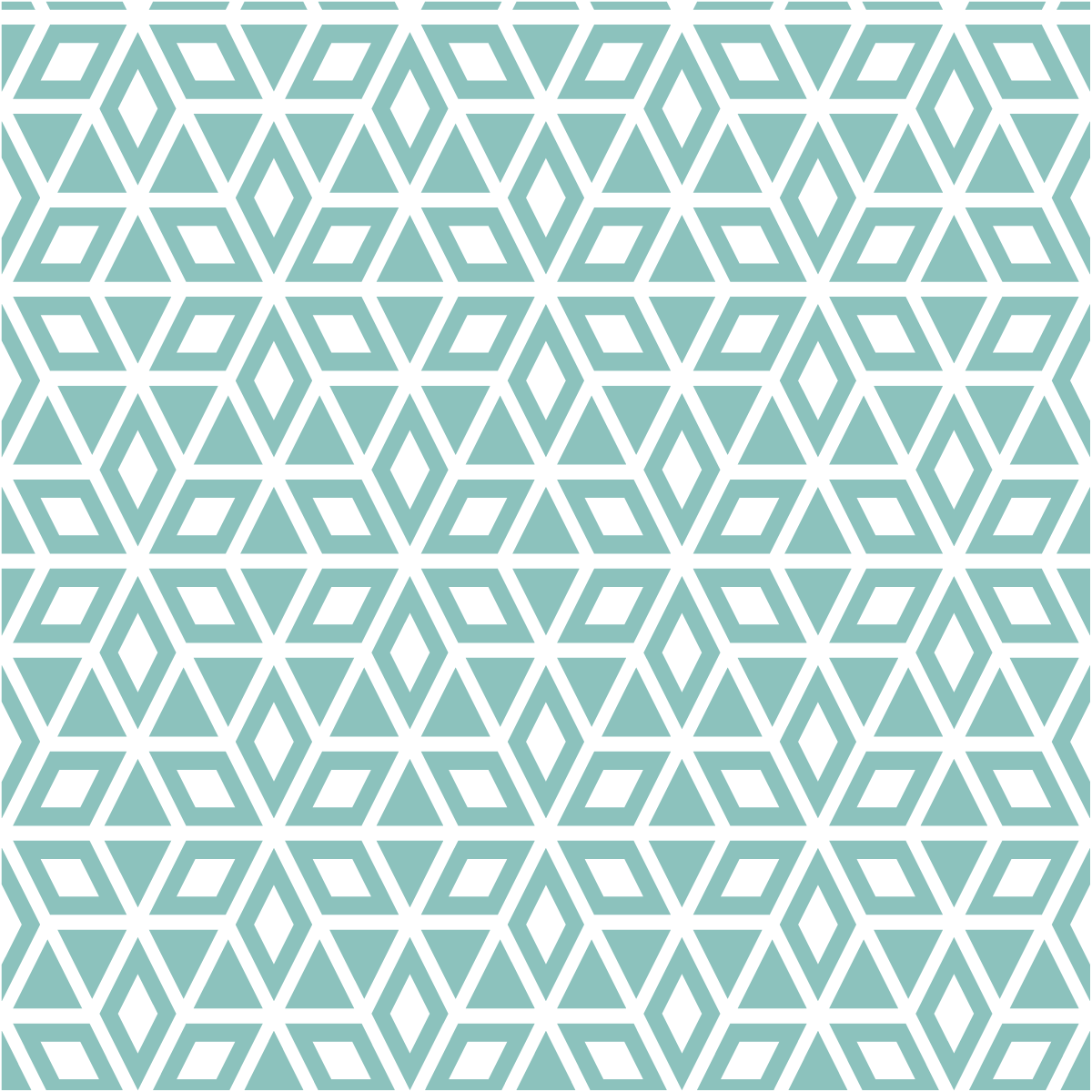 Adesivo arazzo scandinavo solveig - Sticker adesivo - adesivi murali - 60x60cm - 2