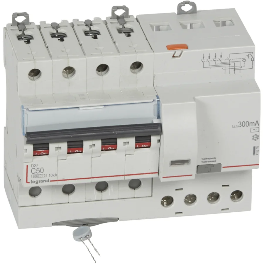 DX3 4P C50 6000A AC 300MA 7M - 411210 - 2