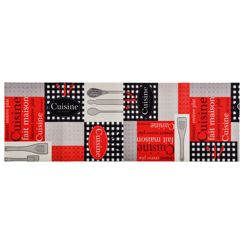 Alfombra de cocina | tapete para la cocina lavable cuisine 60x180 cm cfw65283