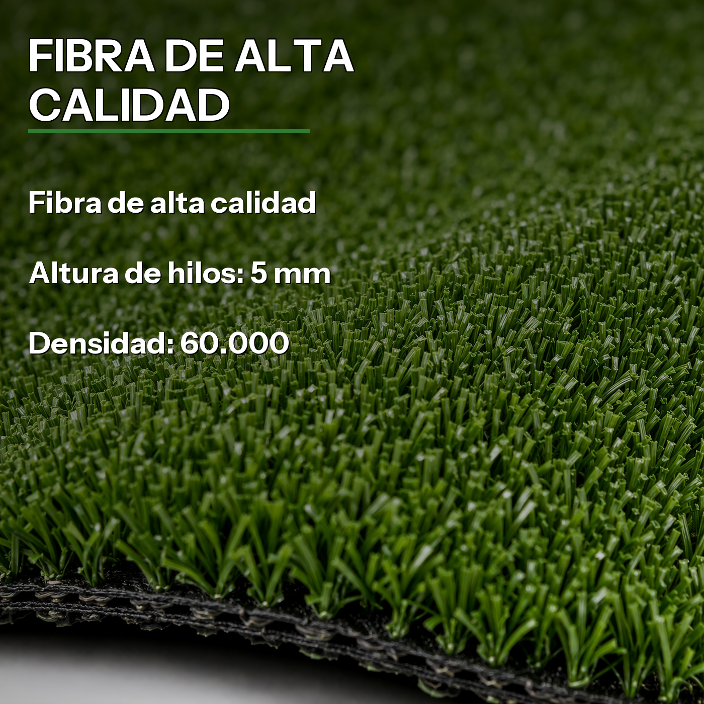 Rolo de grama artificial Nix Garden 5 mm tamanho 1x5 m (5 m²) - 4