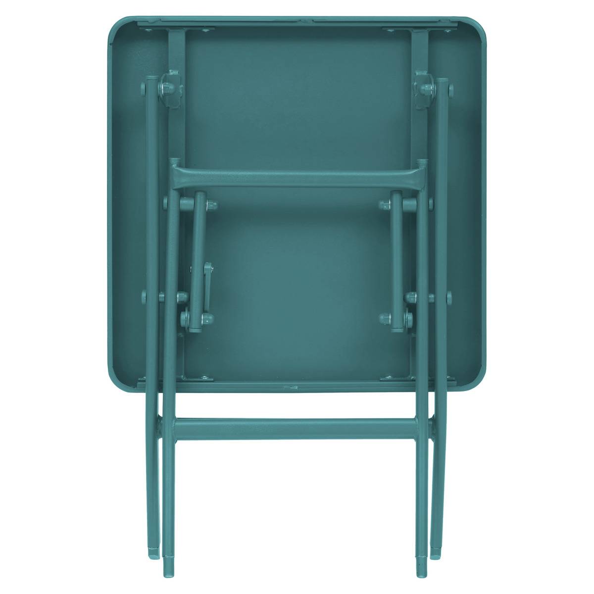 Table d'appoint de jardin Greensboro 40x40cm vert opale - Hespéride - 5