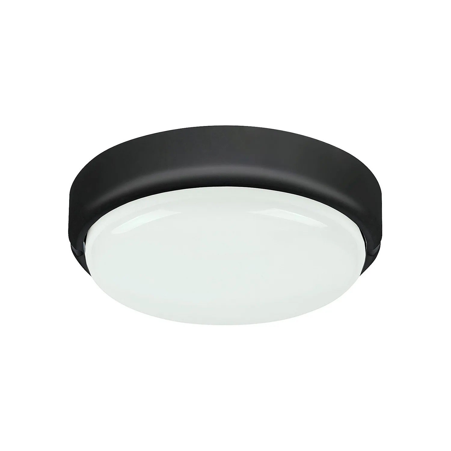 Lampa sufitowa zewnętrzna Hort LED 15W Neutralna biel 1100lm czarno-biała IP54 Rabalux