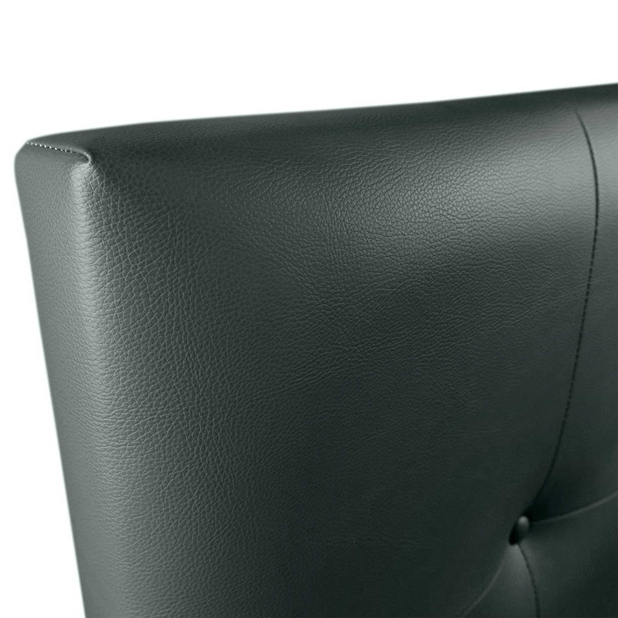 Cabeceros Atenea Tapizado Polipiel Gris 100X120 de SonnoMattress - 3