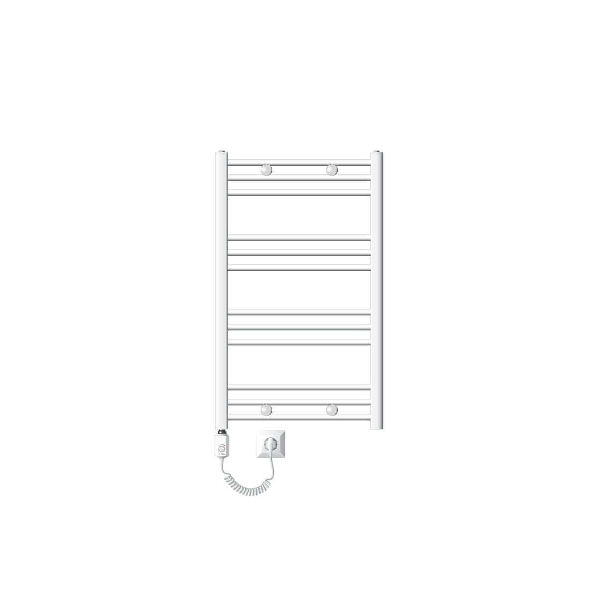 LuxeBath Radiatore Elettrico Sahara 400x1500 mm Antracite Raccordo Laterale Elemento Riscaldante LuxeBath Radiatore Elettrico Sahara 400x1500 mm Antracite Raccordo Laterale Elemento Riscaldante