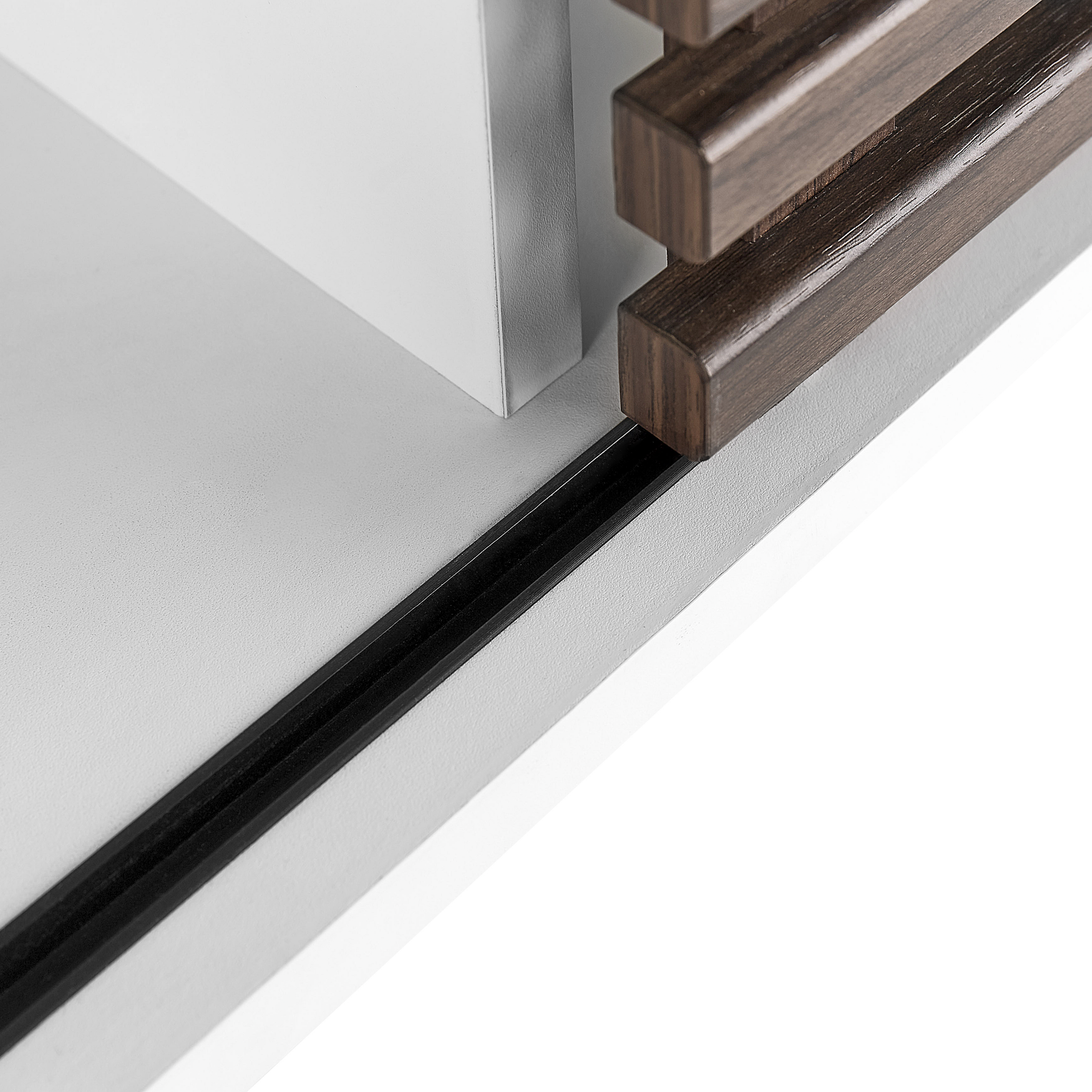 Tavolino consolle RIFLE Bianco - 5