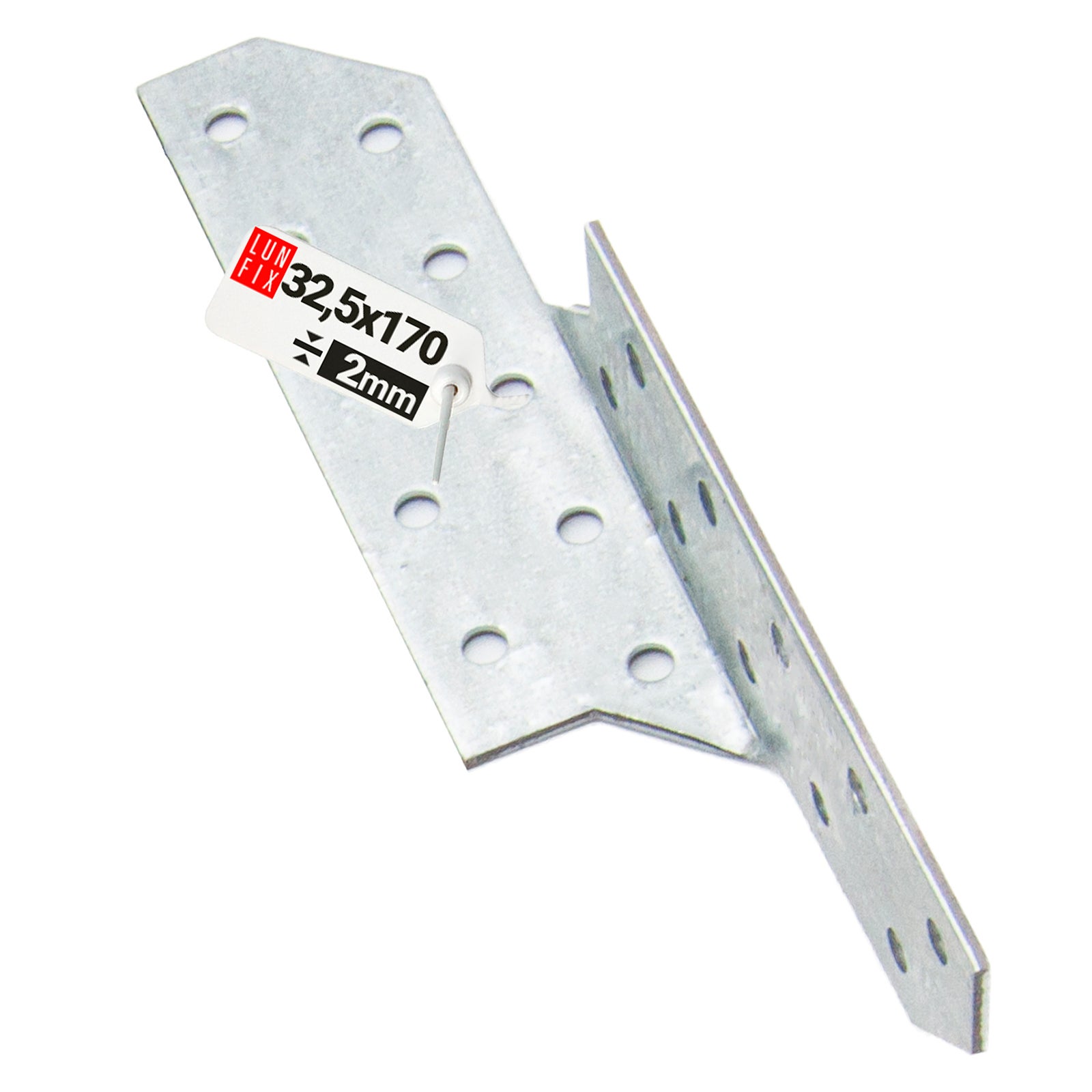 Łącznik krokwiowy 32,5x170 mm prawy 1szt.