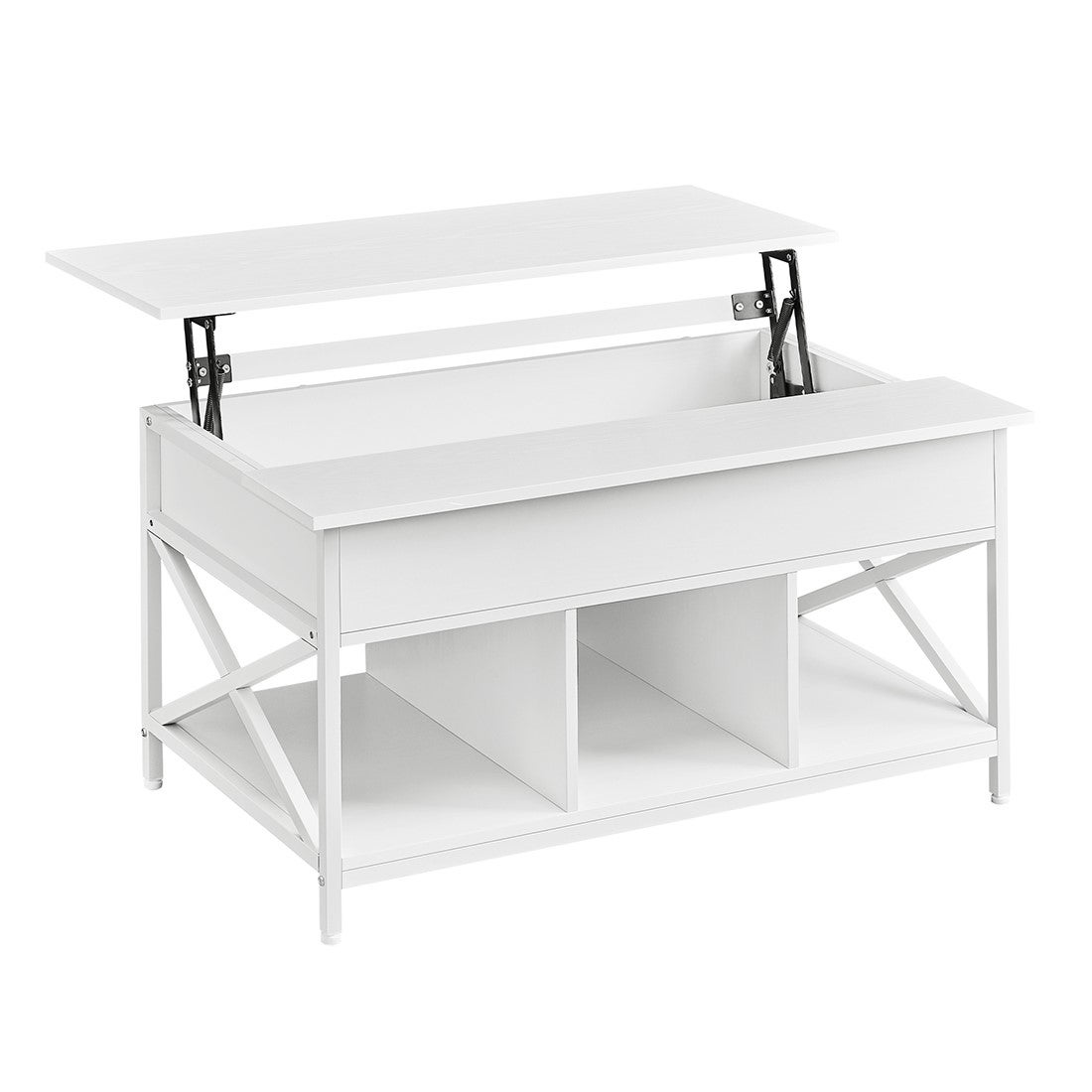 Vasagle Mesa De Centro Mesa De Café Con Tablero Elevable Para Dormitorio - Imagen 3