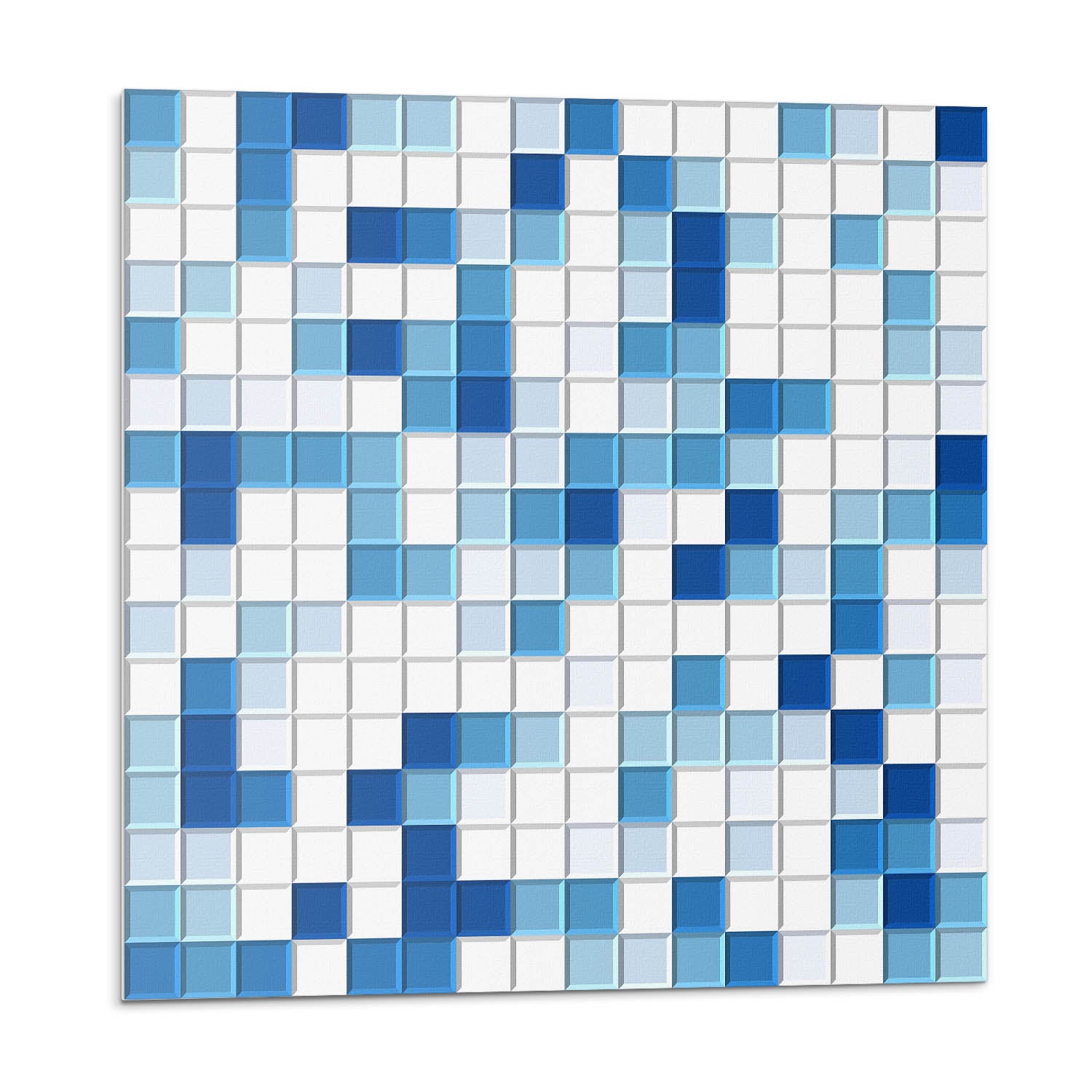 360 Gélules Carreaux Mosaïque Verre Colorées Bleues - Pierres Mosaïque Pour DIY Décoration