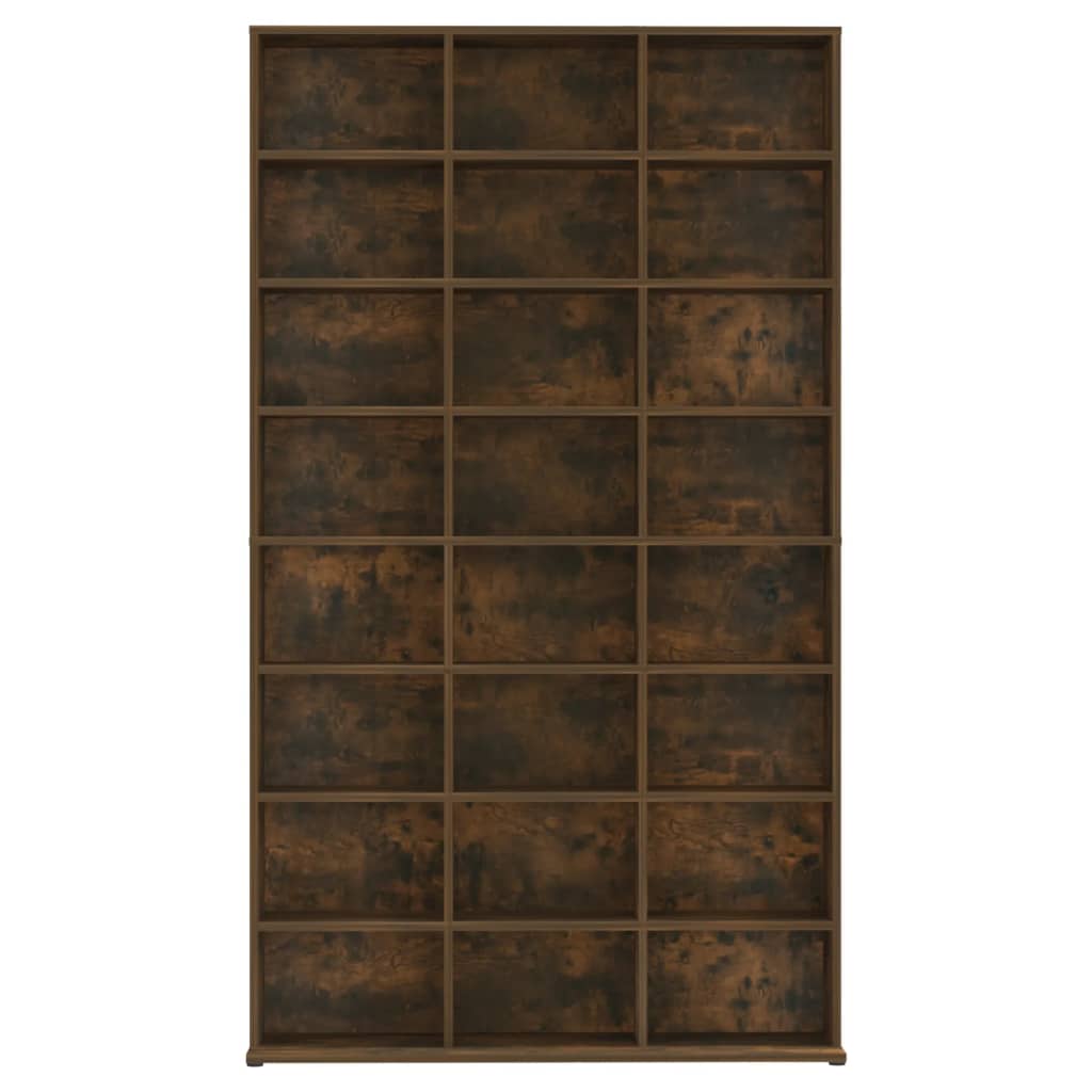 Estante para CD em contraplacado de carvalho fumado 102x23x177,5 cm – ComfortXL - 3