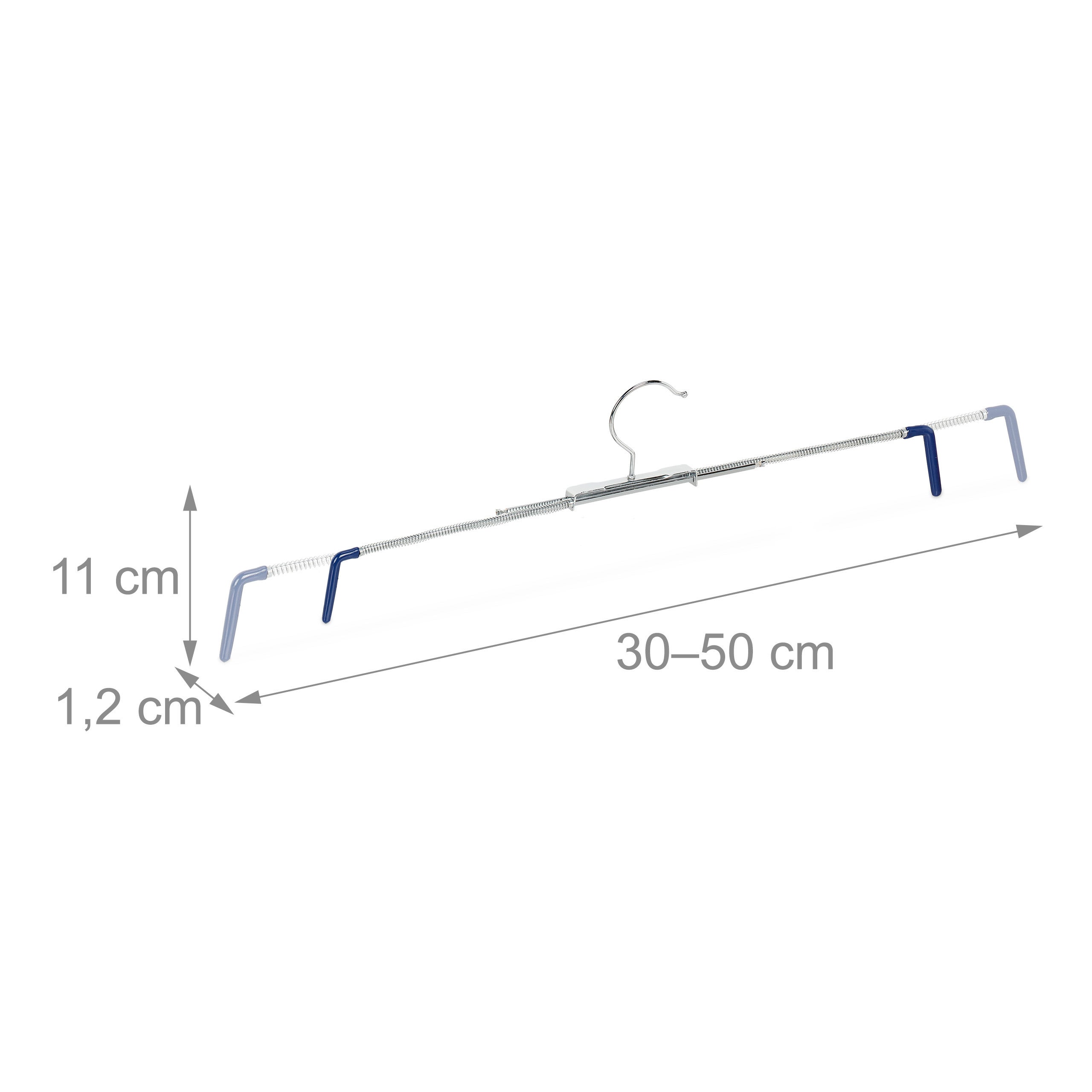 Dwitkul Lot De 5 Cintres Pantalons à Doubles Tringles