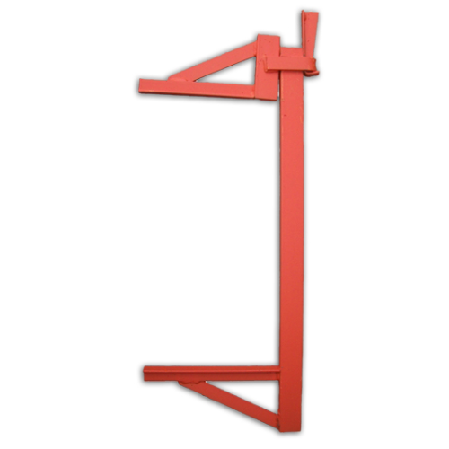 Serre-coffrage à coin Peint orange 90x50cm Repamine