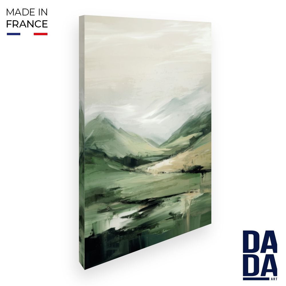 DECLINA Tableau LAC ET Montagne - Impression Photo Paysage