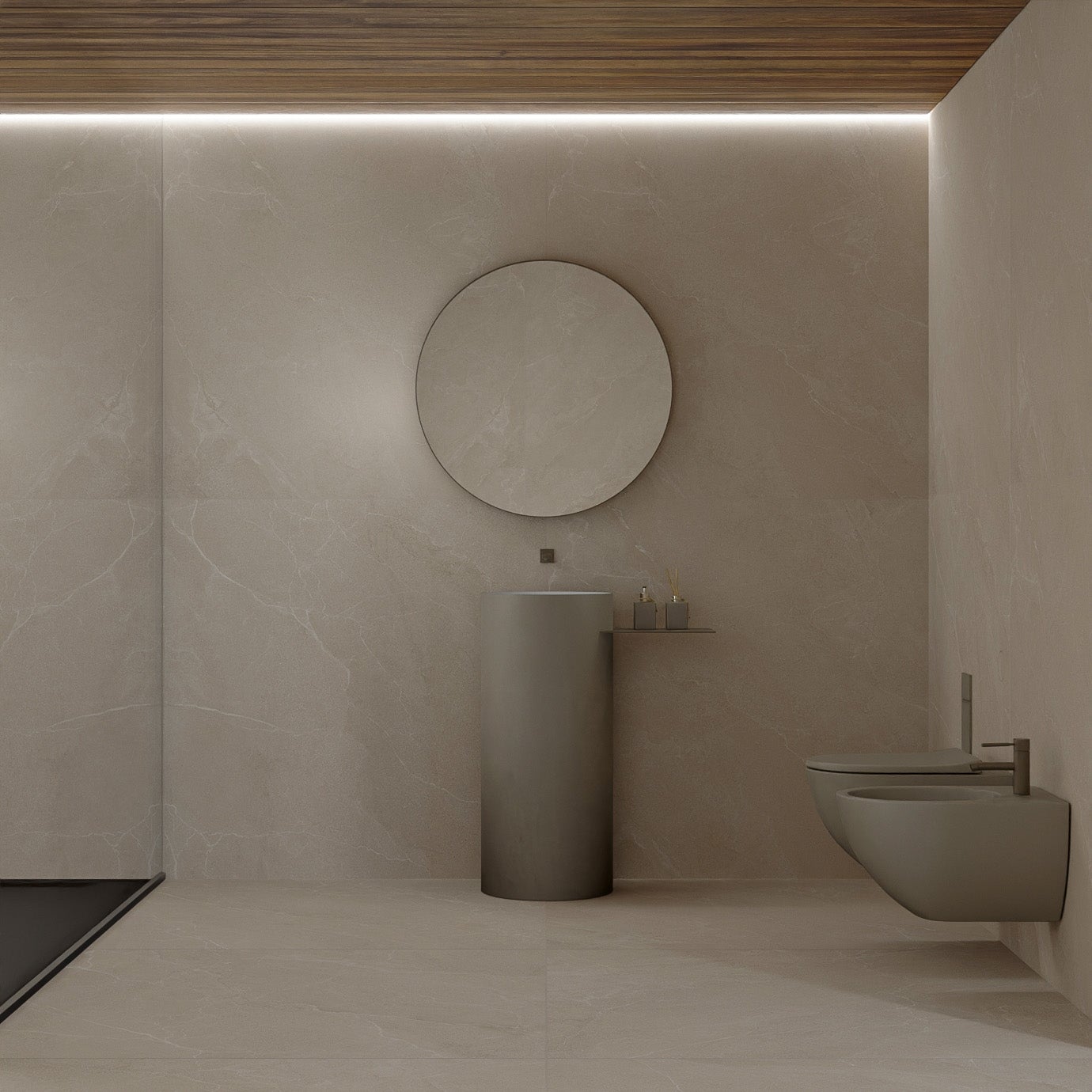 Pietra Alpina Sabbia - Piastrelle 90x90 cm 9 mm - CCO 3000 90x90 MATT R10 9 mm - 2