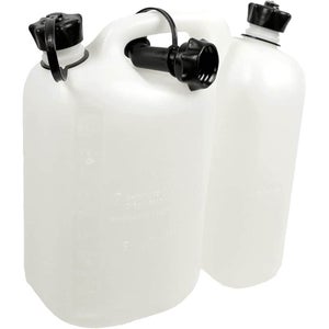 Lot De 5 Bidons Plastique 5L Avec Bouchon étanche Et Robinet - Parfaits Pour Liquides Alimentaires Et Techniques